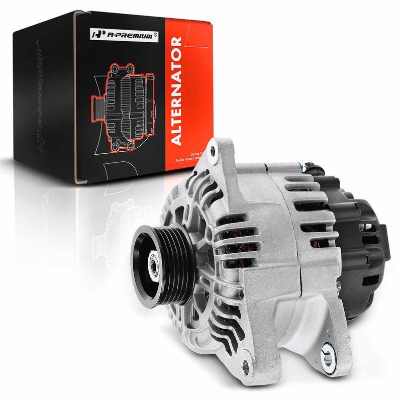 Alternator for Hyundai SantA Fe SonatA KiA OptimA Sportage 2.7L 120A CW 6-Groove
