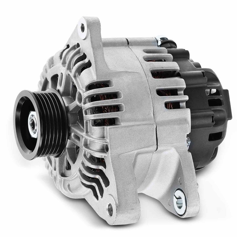 Alternator for Hyundai SantA Fe SonatA KiA OptimA Sportage 2.7L 120A CW 6-Groove