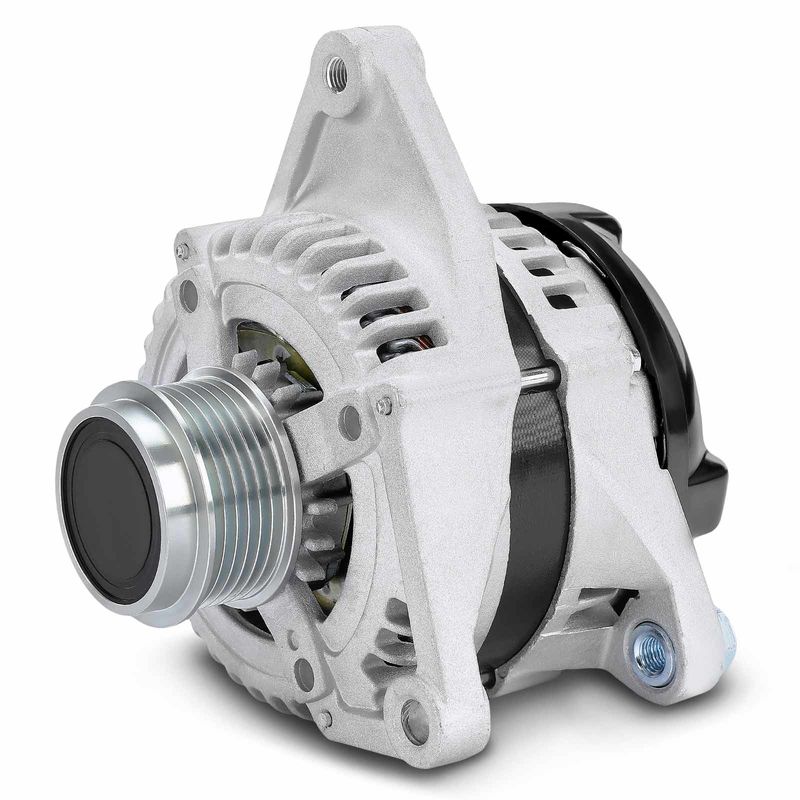 Alternator 130A 12V CW 6-Groove Clutch Pulley for Toyota Highlander 10-14 2.7L