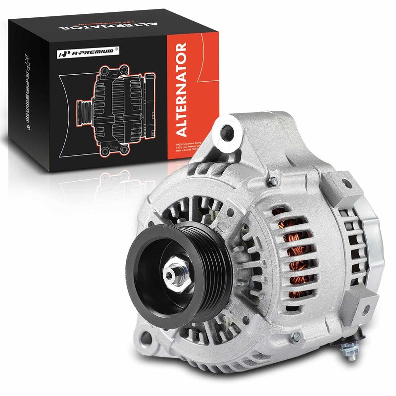 Alternator 100A 12V CW 6-Groove Pulley for Toyota Sequoia 2001-2002 Tundra 4.7L
