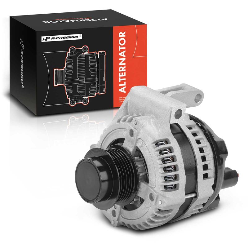 Alternator 150A 12V CW 6-Groove Clutch Pulley for Chevrolet Impala 07-08 3.9L