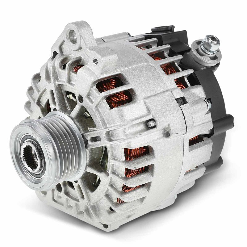 Alternator 110A 12V CW 6-Groove Clutch Pulley for Nissan Altima Sentra L4 2.5L