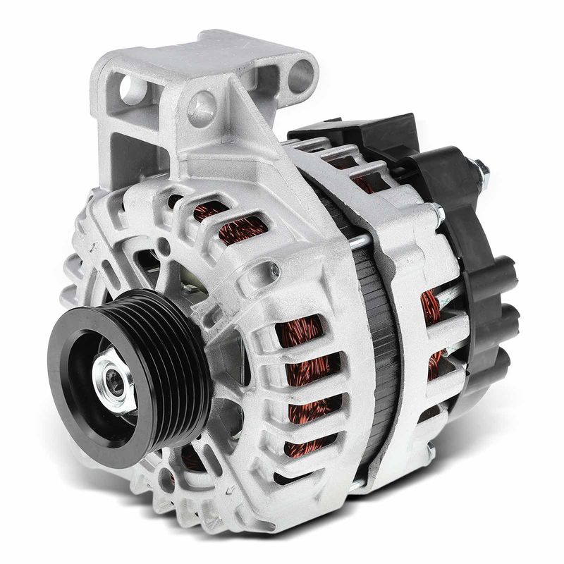 Alternator 150A 12V CW 6-Groove Pulley for Chevy Impala Equinox Buick LaCrosse