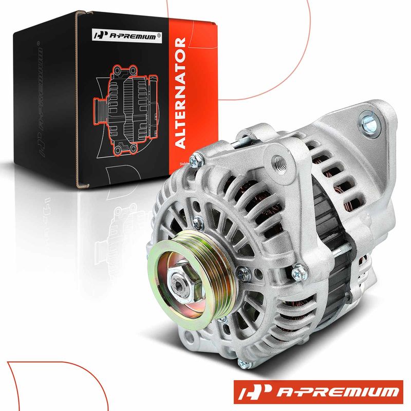 Alternator for Kia Sephia Mazda Protege L4 1.5L 1.6L 1.8L 70A 12V CW 4-Groove