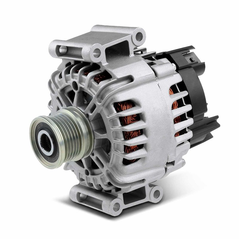 Alternator 125A 12V CW 6-Groove Clutch for Mercedes-Benz W204 R172 C250 SLK250
