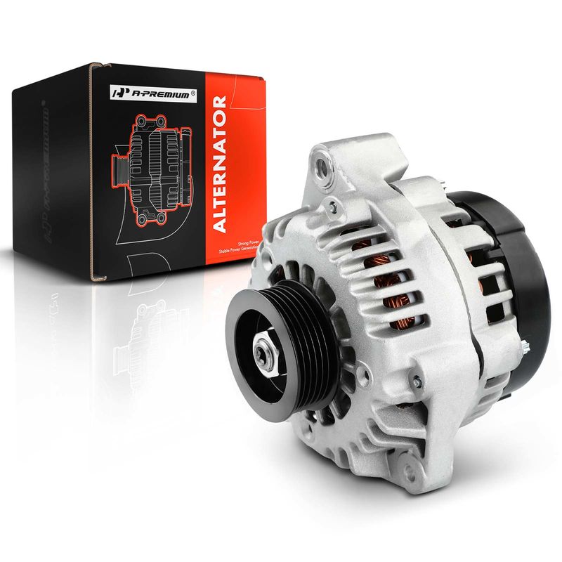 Alternator for Honda Accord 2003 V6 3.0L 105A 12V CW 6-Groove