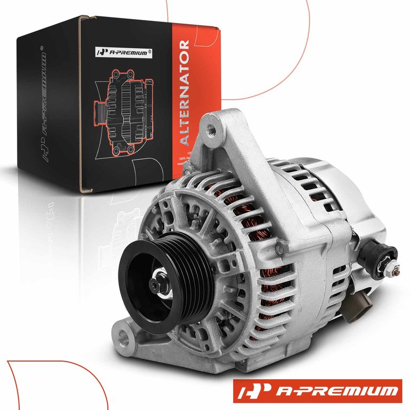 Alternator 80A 12V CW 6-Groove for Toyota Corolla 03-08 Matrix Pontiac Vibe 1.8L