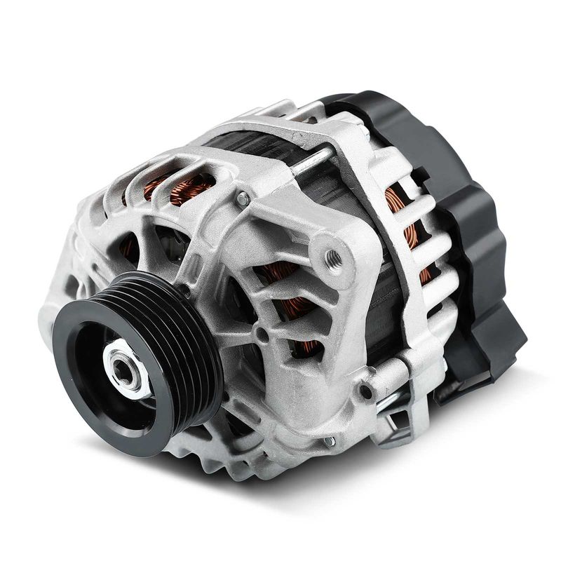 Alternator 90A 12V CW 7-Groove Pulley for Kia Soul 2010-2011 L4 1.6L