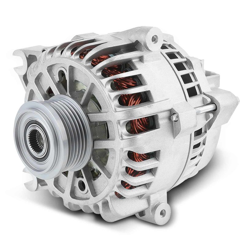 Alternator 135A 12V CW 6-Groove Pulley for Ford Mustang 2005 2006-2008 V8 4.6L