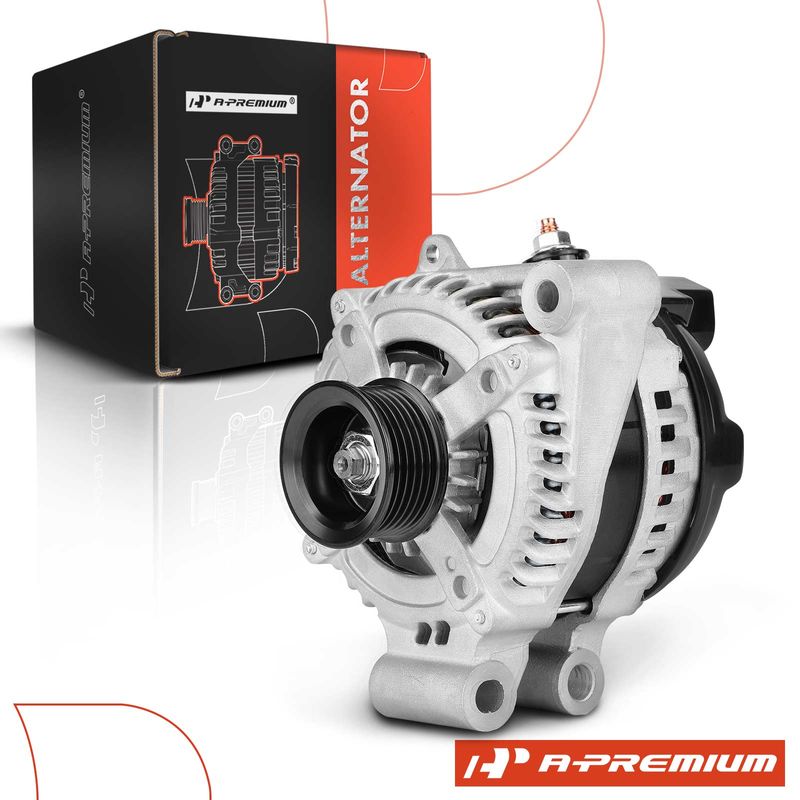 Alternator 150A 12V CW 6-Groove for Land Rover Range Rover Jaguar XJ XF XK XFR