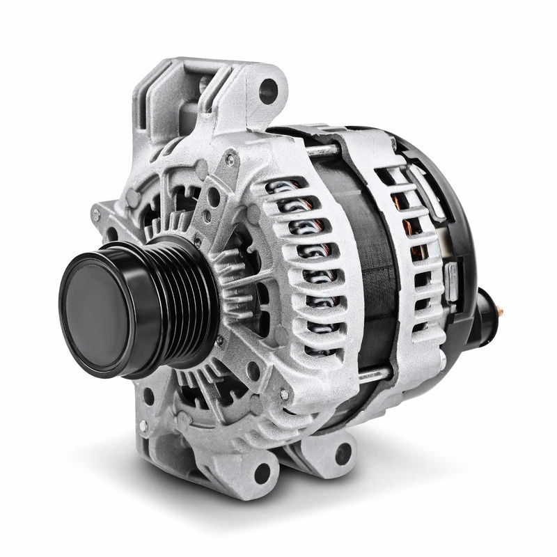 Alternator 180A 12V CW 6-Groove Clutch for Chrysler 300 11-21 3.6L Dodge Jeep