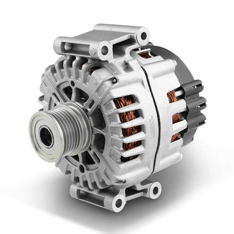 Alternator 180A 12V CW 6-Groove Clutch for Mercedes-Benz C350 2013-2015 E350 GLE