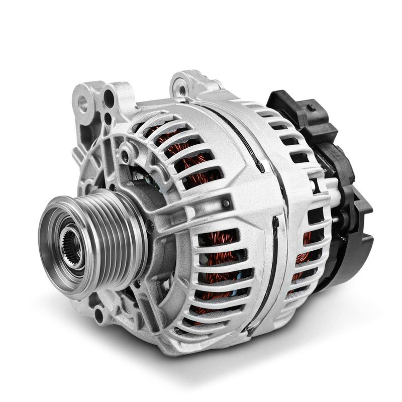 Alternator 120A 12V CW 6-Groove Clutch Pulley for Audi TT TT Quattro VW Beetle