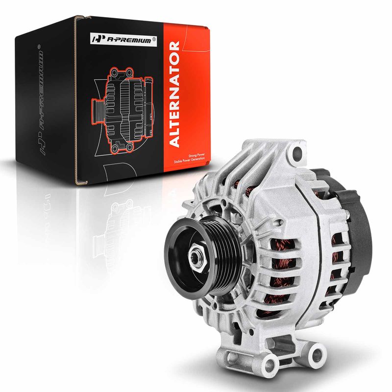 Alternator 130A 12V CW 6-Groove Pulley for Hummer H3 2006 L4 3.5L