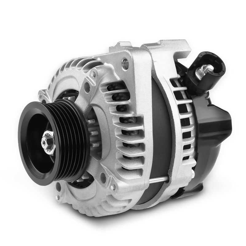 Alternator 160A 12V CW 6-Groove Decoupler for Chrysler 300 11-16 Dodge Jeep Ram