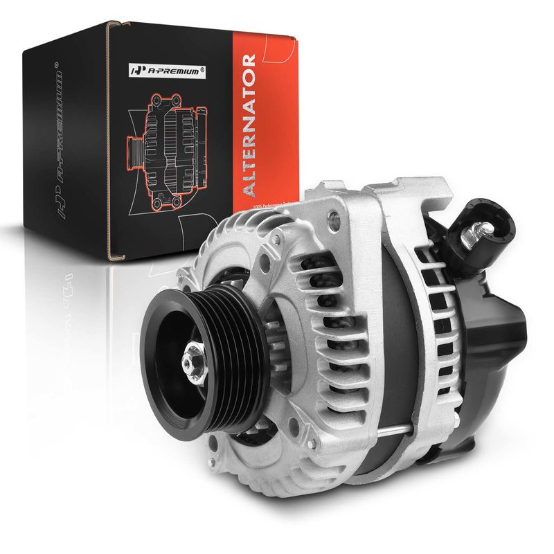 Alternator 160A 12V CW 6-Groove Decoupler for Chrysler 300 11-16 Dodge Jeep Ram