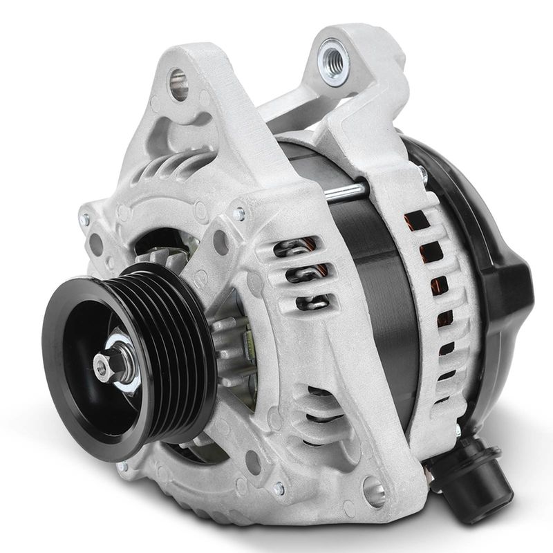 Alternator 150A 12V CW 6-Groove Pulley for Ford Mustang 11-14 3.7L Auto Trans.
