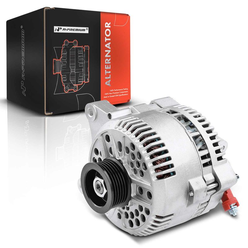 Alternator 130A 12V CW 6-Groove for Ford F-150 2002-2003 F-250 F-350 Super Duty