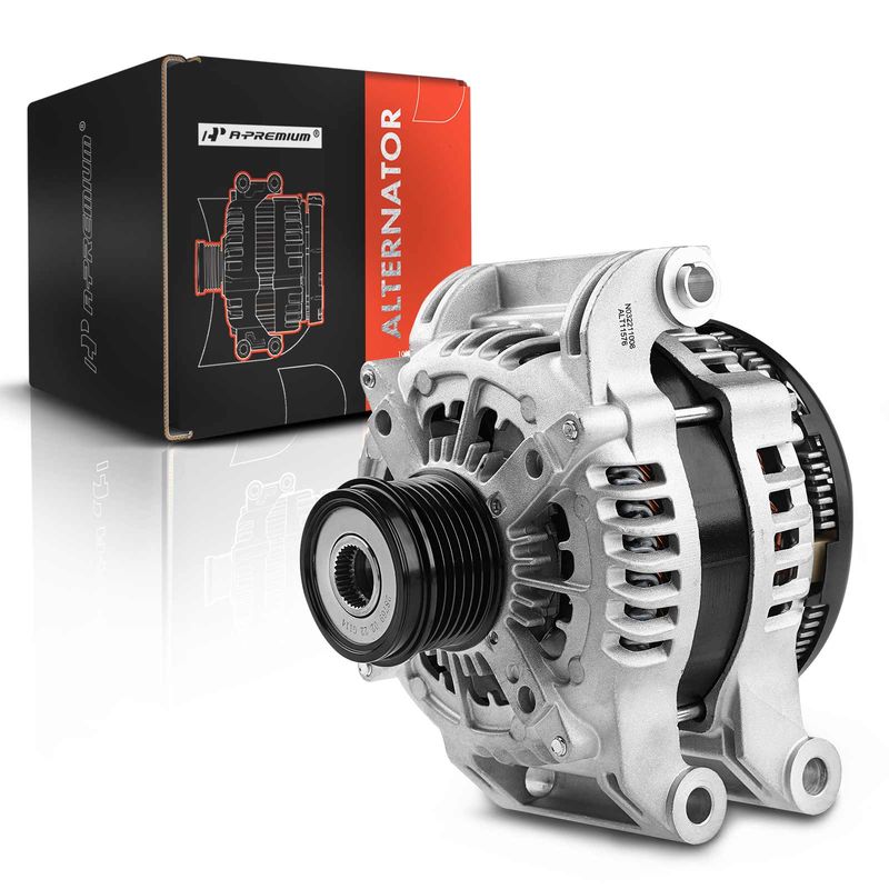 Alternator 220A 12V CW 6-Groove Pulley for Chrysler 300 Dodge Challenger Jeep