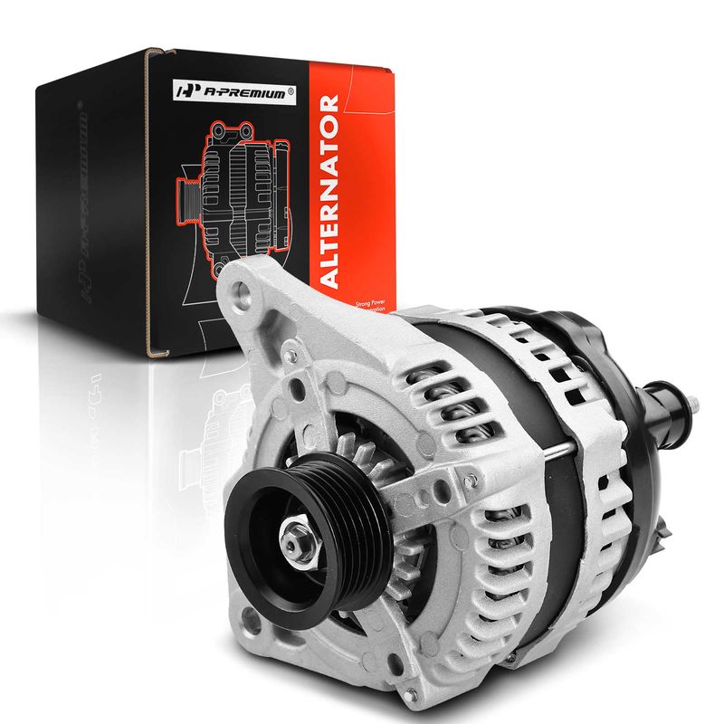 Alternator 150A 12V CW 6-Groove Pulley for Dodge Journey 2009-2010 V6 3.5L
