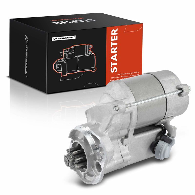 Starter Motor 1.4KW 12V CW 9 Teeth for Kubota KH191 Bobcat Compac Equipment Mfg.