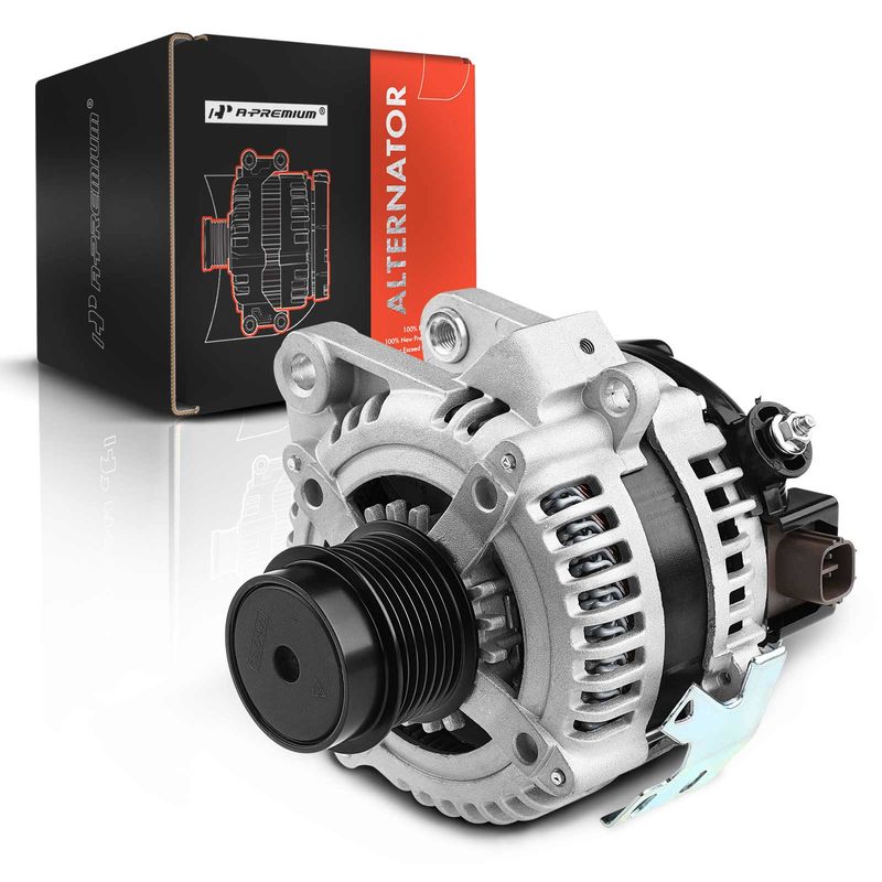 Alternator 100A 12V CW 7-Groove Decoupler for Toyota Camry 07-09 Matrix Corolla