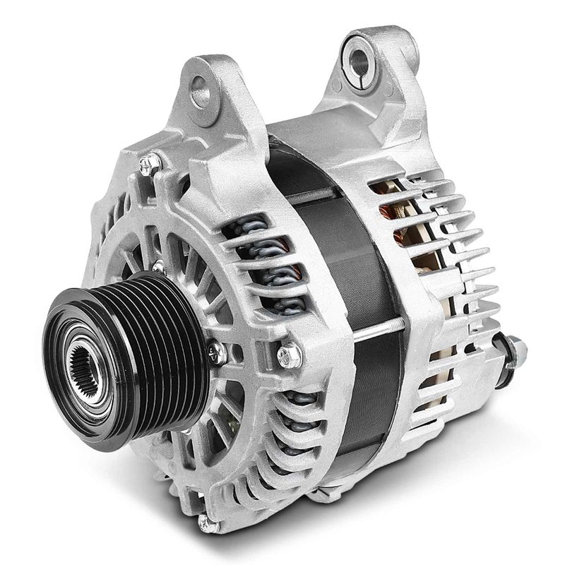 Alternator 180A 12V CW 8-Groove Clutch Pulley for Ram 2500 3500 4500 Dodge Ram