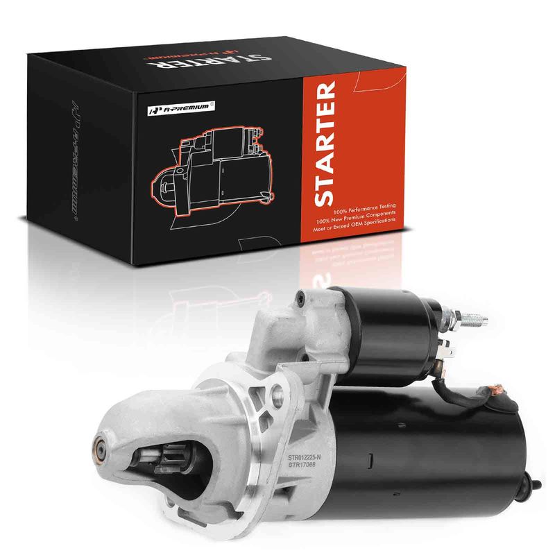Starter Motor 1.7KW 12V CCW 9 Teeth for Volkswagen Vanagon 1982-1984 1.6L Diesel