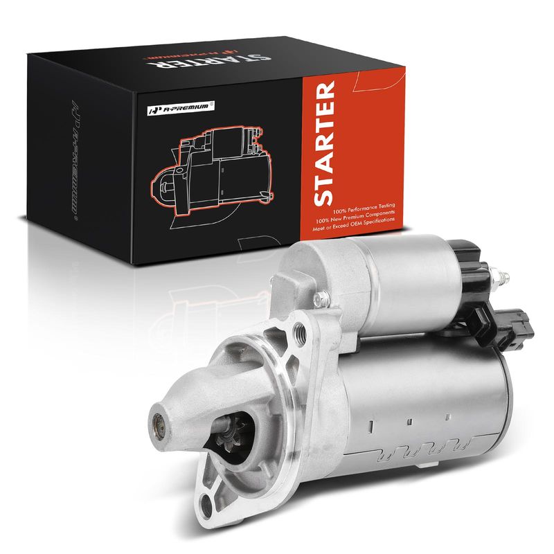 Starter Motor 1.4KW 12V CW 9 Teeth for Toyota Yaris 2012-2018 1.5L Manual trans.