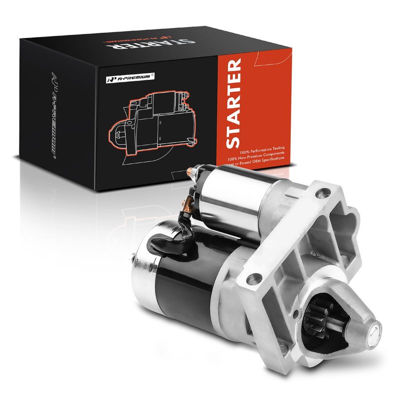 Starter Motor 1.4KW 12V CW 10 Teeth for Jeep Cherokee Wrangler Dodge Dakota
