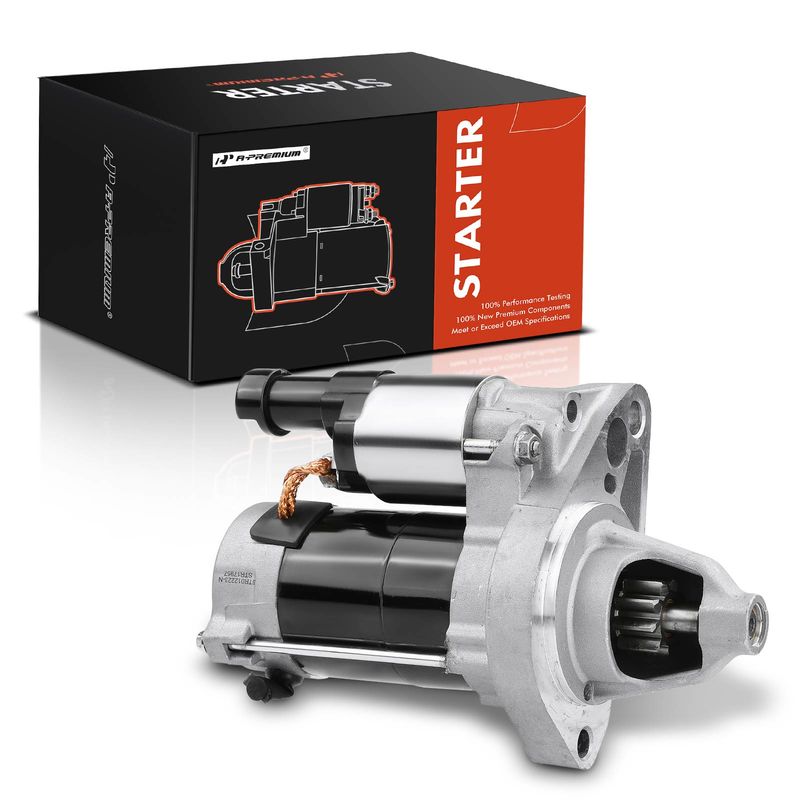 Starter Motor 1.2KW 12V CW 9 Teeth for Honda Civic 2006-2011 1.8L Manual Trans