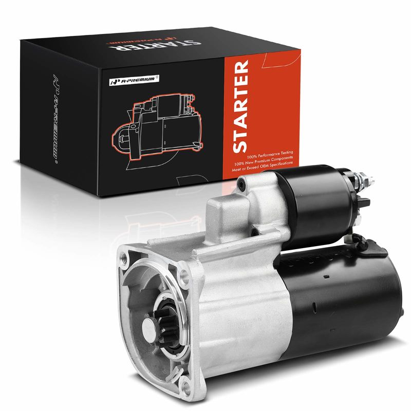 Starter Motor 1.1KW 12V CW 9 Teeth for Volkswagen Lupo 2005-2007 Polo 2003-2007