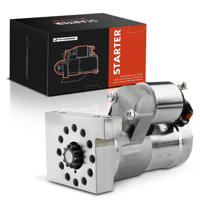 Starter Motor 1.4KW 12V CW 10 Teeth for Chevy SBC BBC GM Super Mini High Torque