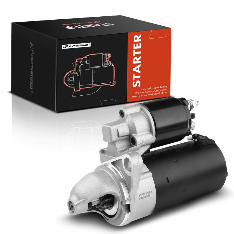 Starter Motor 1.4KW 12V CW 9 Teeth for Perkins Various Volvo Penta Husqvarna