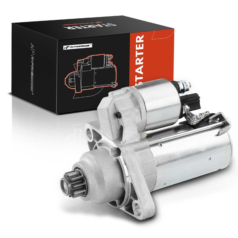 Starter Motor 1.0KW 12V CCW 10 Teeth for Volkswagen Jetta 2011-2015