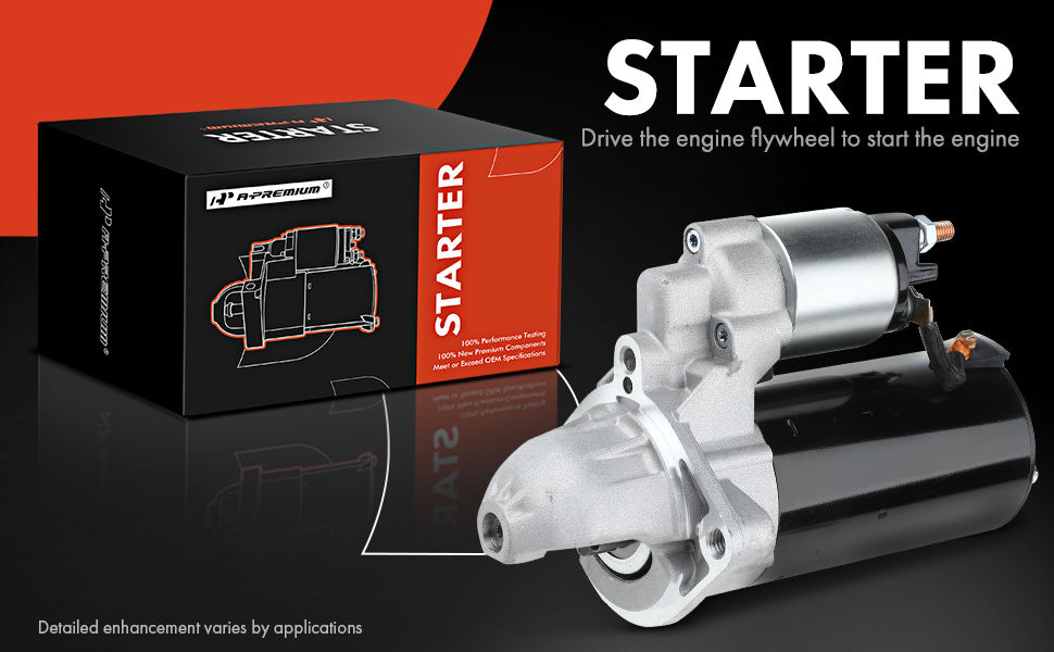 Starter Motor 1.8KW 12V CW 9 Teeth for BMW 335d E90 2009 L6 3.0L