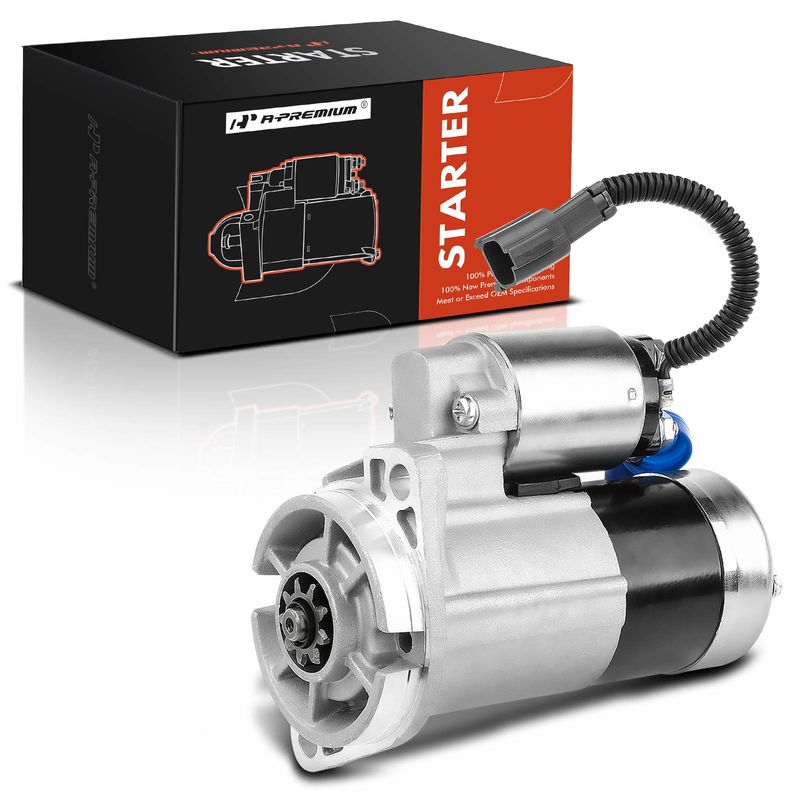 Starter Motor 1.2KW 12V CW 9 Teeth for Kalmar AC Komatsu Mitsubishi Caterpillar