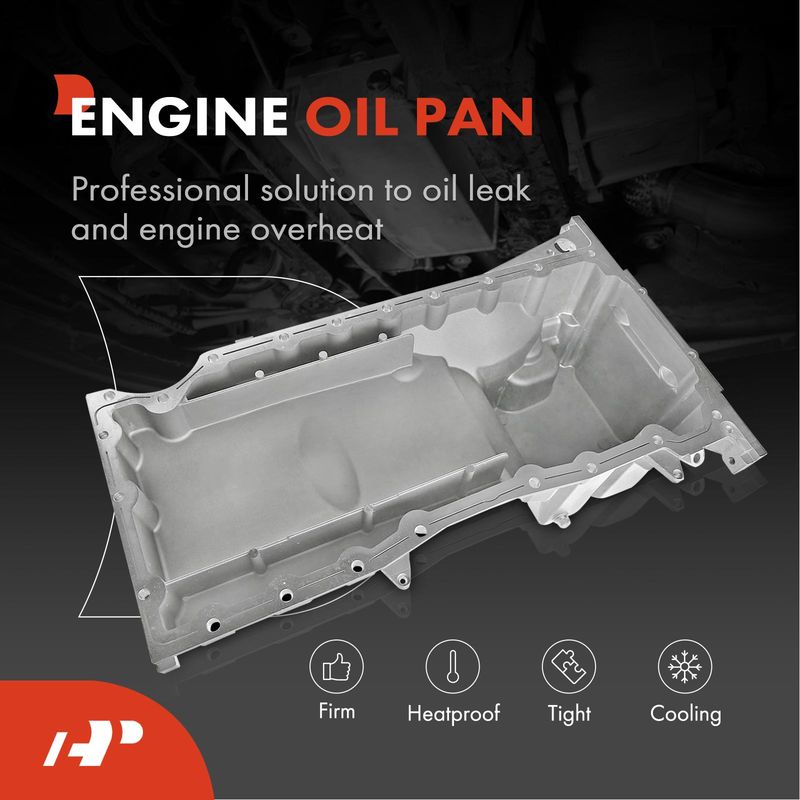 Engine Oil Pan for Hummer H3T H3 GMC Canyon Chevrolet L5 3.7L 2004-2010