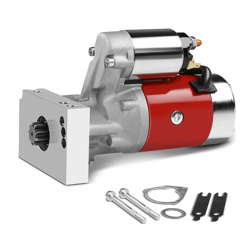 Starter Motor 2.5KW 12V CW 9 Teeth for High Torque 3 HP Small Big Block Chevy 305 350