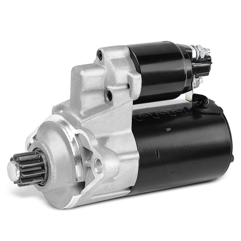 Starter Motor 1.1KW 12V CCW 10 Teeth for Audi A3 07-13 Volkswagen Eos GTI Jetta