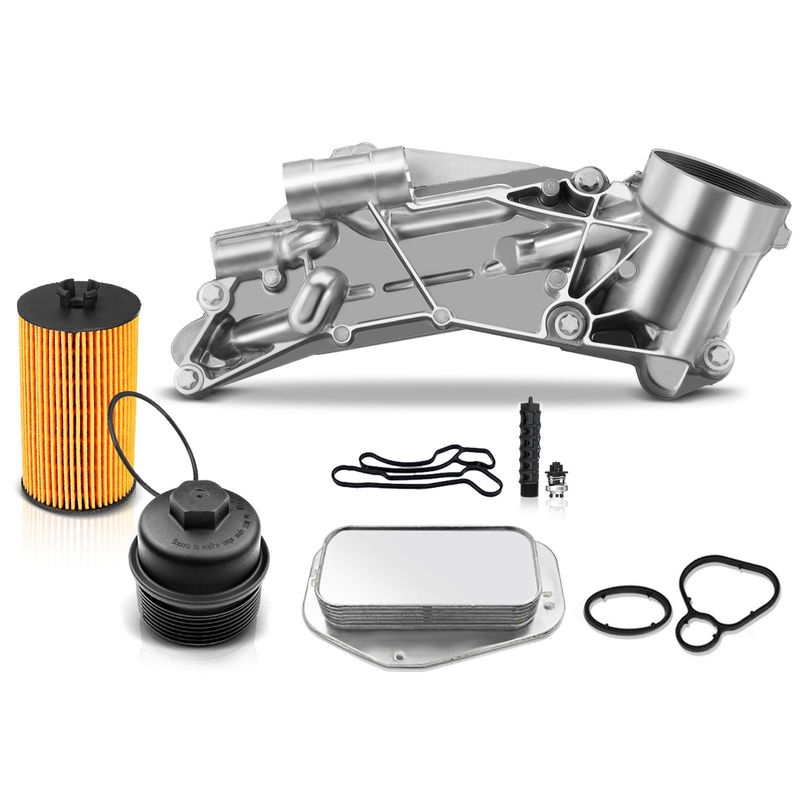 Engine Oil Cooler with Filter Assembly for Chevy Cruze Malibu Sonic Pontiac G3