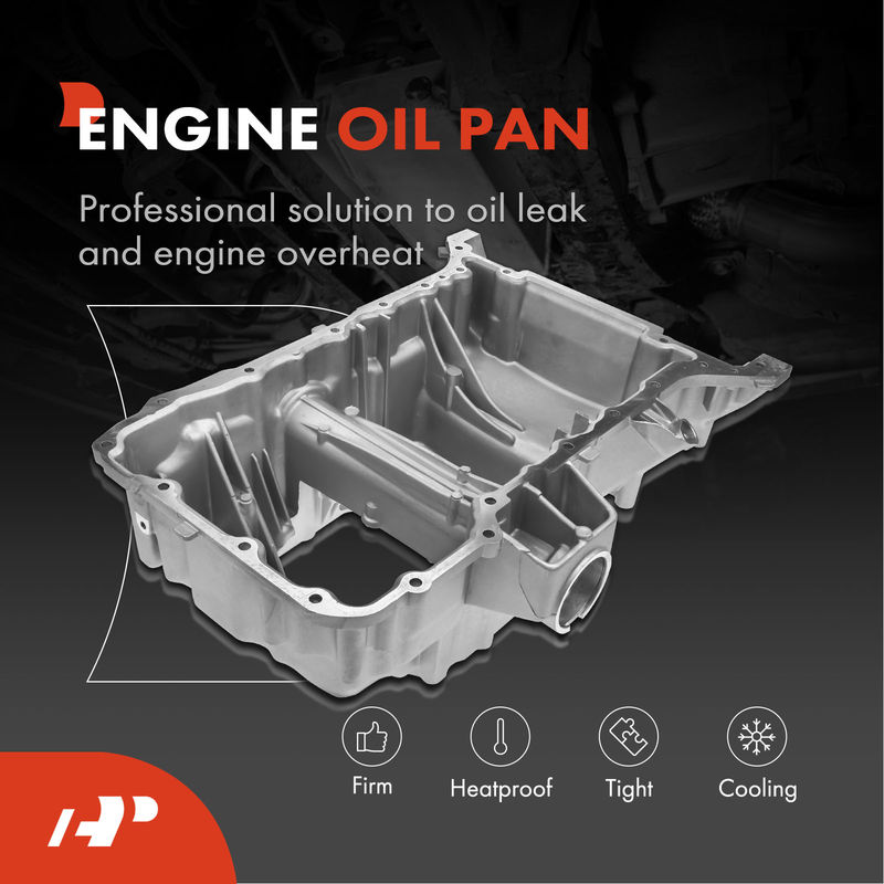 Upper Engine Oil Pan Sump for Mercedes-Benz W205 C300 X253 GLC300 16-17 L4 2.0L
