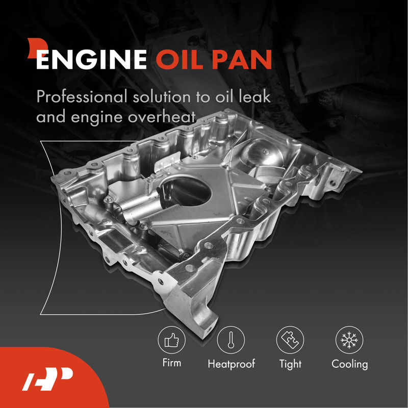Engine Oil Pan Sump for Ford Edge Flex Lincoln MKS MKT V6 3.5L V6 3.7L 2013-2018