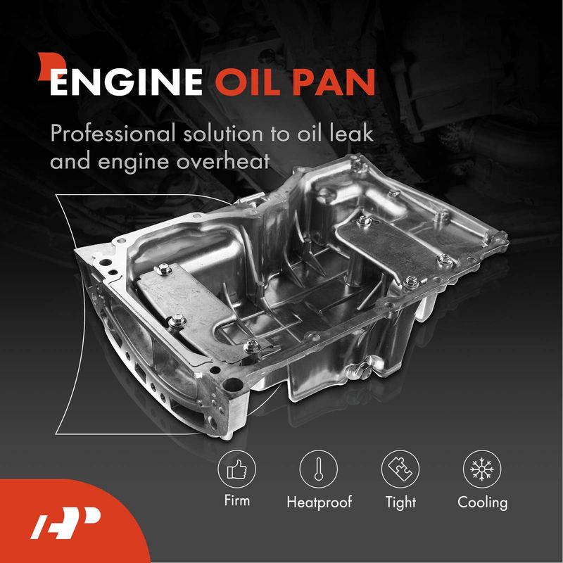 Center Engine Oil Pan Sump for Ford Fusion Mercury Milan 2006-2010 2.3L DOHC Gas
