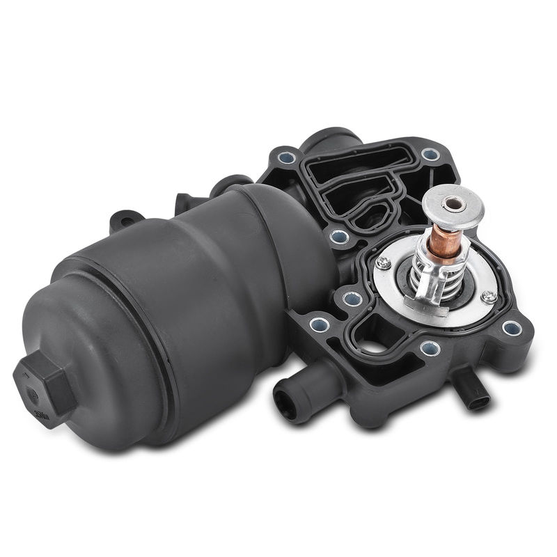 Engine Oil Filter Housing with Thermostat for Audi A6 A7 Quattro Q5 2014-2016