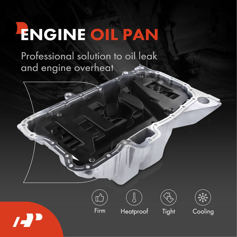 Engine Oil Pan Sump Lower for Audi Q7 Volkswagen Touareg 2007-2010 3.6L V6 Auto