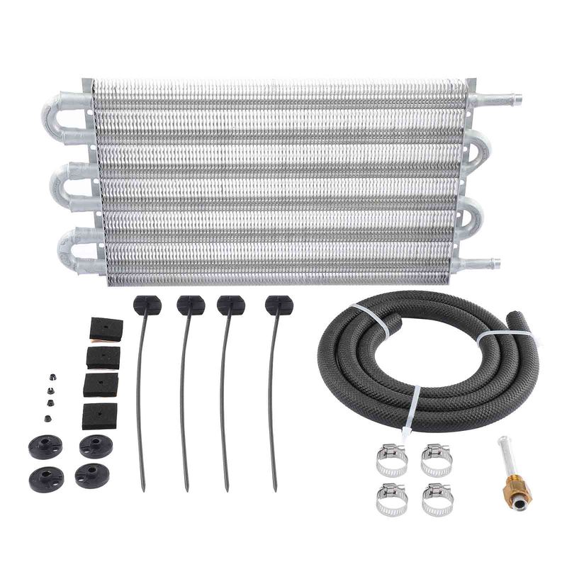 Transmission Oil Cooler for Chevy Ford 1951-2018 0.75x7.5x15.875(inch) 5,000lbs