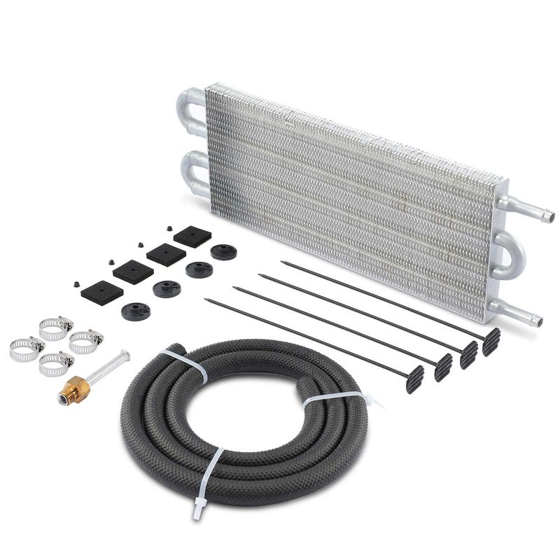 Transmission Oil Cooler for Chevy Ford 1951-2018 0.75x5x15.875(inch) 2,500lbs