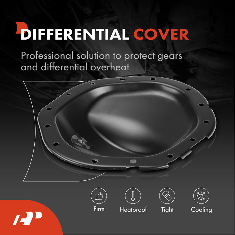 Rear Differential Cover with 9.5in. for Chevy Silverado 1500 2500 2004-2006