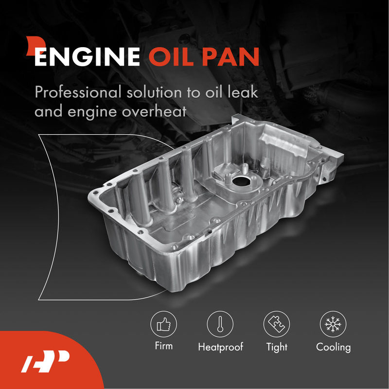 Engine Oil Pan Sump w/ Oil Level Sensor Hole for Volkswagen Beetle 2003-2005